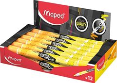 CANETA MARCA TEXTO MAPED FLUO DUO PEPS LARANJA/AMARELO