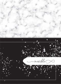 CADERNO 01X1 ESPIRAL 80 FOLHAS CAPA DURA MARBLE 24 JANDAIA