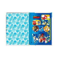 CADERNO 1/4 BROCHURA 80 FOLHAS CAPA DURA SONIC 24 TILIBRA