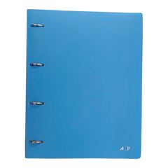 FICHARIO ACP 4 ARGOLAS PP 96 FOLHAS SWEET AZUL