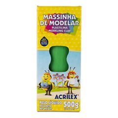 MASSA MODELAR ROLO 500G ACRILEX VERDE VERONESE