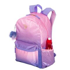 MOCHILA SESTINI JUVENIL CAPRICHO ROSA/LILAS