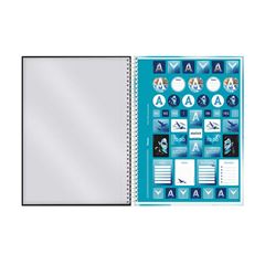 CADERNO 01X1 ESPIRAL 80 FOLHAS CAPA DURA AVATAR 23 FORONI