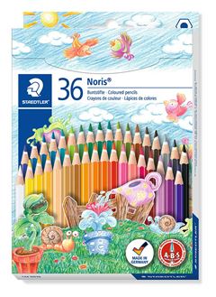 LAPIS 36 CORES STAEDTLER NORIS SEXTAVADO