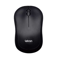 MOUSE LETRON OPTICO SEM FIO BLACK SQUARE M1701