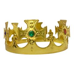 TIARA COROA PRINCIPE DOURADO