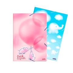 PASTA A/E PLASTICA PP OFICIO DELLO PINK ELEPHANT