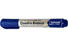 MARCADOR QUADRO BRANCO GRAMPLINE QB250 AZUL
