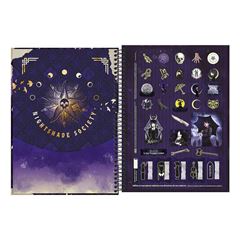 CADERNO 01X1 ESPIRAL 80 FOLHAS CAPA DURA WANDINHA TILIBRA