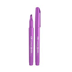 CANETA MARCA TEXTO CIS LUMINI METALLIC ROXO