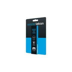 HUB LETRON TIPO C USB COM 4 PORTAS PRETO