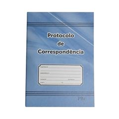 LIVRO PROTOCOLO CORRESPONDENCIA 1/4 100 FOLHAS PAGINA BRASIL