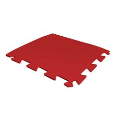 TATAME EVA 50X50CM 10MM 4 PECAS EVAMAX VERMELHO