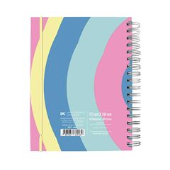 CADERNO CAPA DURA 10X1 80 FOLHAS SMART COLEGIAL DAC HELLO COM FECHAMENTO COM ELASTICO