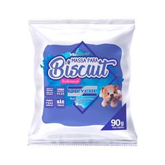 MASSA BISCUIT 90G POLYCOL AZUL INVERNO