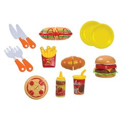 BRINQUEDO FAST FOOD LANCHE BRASKIT