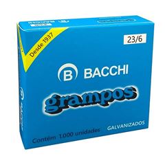 GRAMPO GALVANIZADO 23/6 BACCHI COM 1000