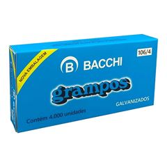 GRAMPO GALVANIZADO 106/4 BACCHI COM 4000
