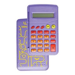 CALCULADORA LETRON BOLSO FLIP PETS 8 DIGITOS