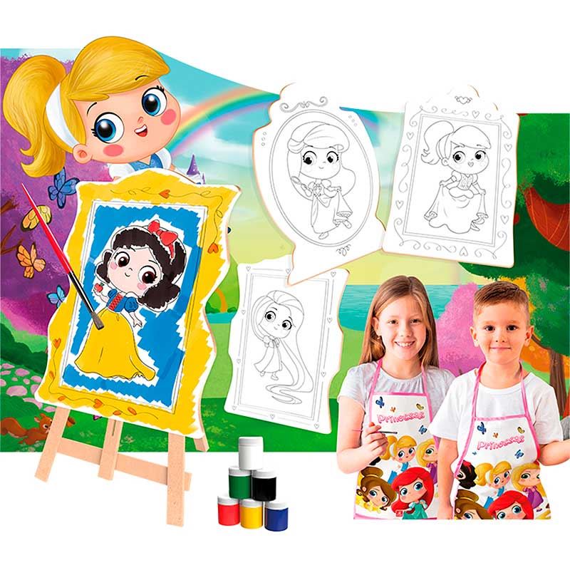 Tapete Para Colorir Princesas - Brincadeira de Criança