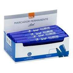 MARCADOR PERMANENTE BRW AZUL