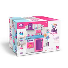 BRINQUEDO COZINHA BIG KITCHEN ROMA PINK