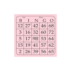 BLOCO BINGO 100 FOLHAS EVOS PRINT ROSA