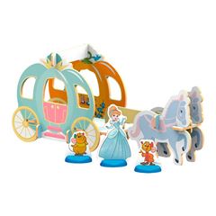 BRINQUEDO MINI PLAYSET CARRUAGEM DA CINDERELA XALINGO