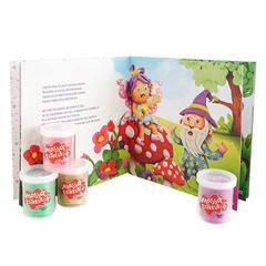 BRINQUEDO LIVRO SUPER MASSA FADINHA FLORBELA ESTRELA