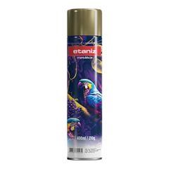 TINTA SPRAY METALICA 400ML ETANIZ DOURADO