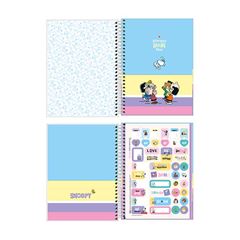 AGENDA PLANNER ANUAL TILIBRA SNOOPY CAPA DURA ESPIRAL 2025 SORTIDA