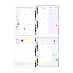 AGENDA PLANNER ANUAL TILIBRA SNOOPY CAPA DURA ESPIRAL 2025 SORTIDA