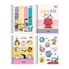 AGENDA PLANNER ANUAL TILIBRA SNOOPY CAPA DURA ESPIRAL 2025 SORTIDA