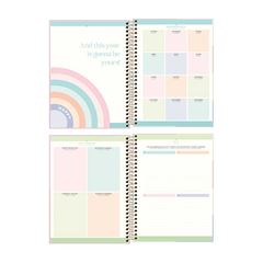 AGENDA PLANNER ANUAL TILIBRA HAPPY CAPA DURA ESPIRAL 2025 SORTIDA