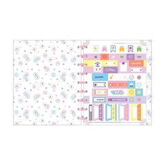 CADERNO DESMONTAVEL 10X1 160 FOLHAS COLEGIAL 25 TILIDISCO HAPPY