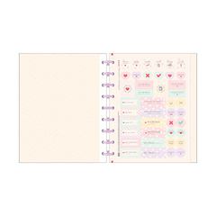 CADERNO DESMONTAVEL 01X1 80 FOLHAS COLEGIAL 25 TILIDISCO SOHO TILIBRA