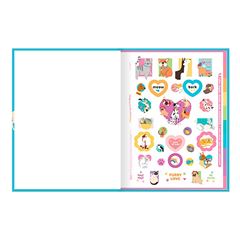 CADERNO BROCHURA CAPA DURA 80 FOLHAS HUG ME 24 TILIBRA