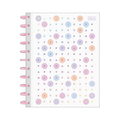 CADERNO DESMONTAVEL 01X1 80 FOLHAS TILIDISCO HAPPY 25 TILIBRA