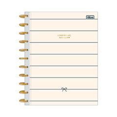 CADERNO DESMONTAVEL 01X1 80 FOLHAS TILIDISCO WEST VILLAGE 24 TILIBRA