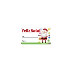 ETIQUETA ROLO DE/PARA FELIZ NATAL 159 KARINA COM 100