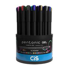 CANETA GEL CIS PENTONIC COM 50 CORES SORTIDAS