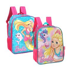 MOCHILA COSTAL LUXCEL FEMININA BARBIE 16