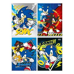 CADERNO BROCHURA 80 FOLHAS CAPA DURA SONIC 25 TILIBRA