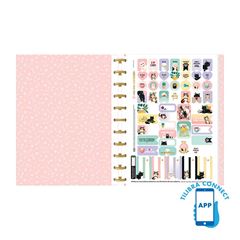 CADERNO DESMONTAVEL 10X1 160 FOLHAS TILIDISCO PURRFECT CATS 24 TILIBRA