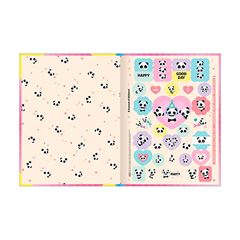 CADERNO BROCHURA CAPA DURA 80 FOLHAS LOVELY FRIEND 25 TILIBRA