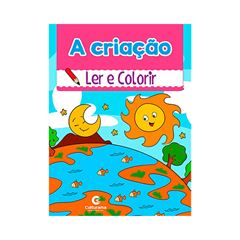 LIVRO INFANTIL LER E COLORIR HISTORIAS BIBLICAS SORTIDO