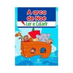 LIVRO INFANTIL LER E COLORIR HISTORIAS BIBLICAS SORTIDO