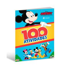 LIVRO INFANTIL 100 ATIVIDADES MICKEY E SEUS AMIGOS