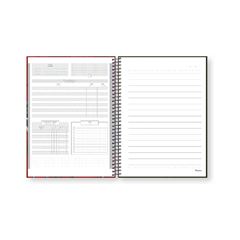 CADERNO CAPA DURA 10X1 160 FOLHAS ATAQUE TITANS 24 FORONI