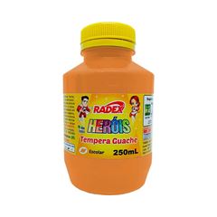 TINTA GUACHE 250ML RADEX LARANJA